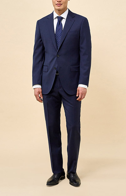 Navy Stretch Suit